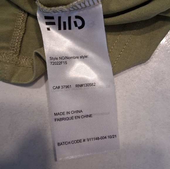 Friday FWD/ Green Women's Tank Top/ Side Slits/ Size US XS - Picture 2 of 11